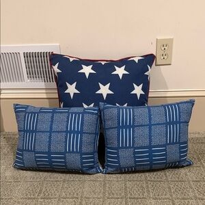 Decorative American Flag Pillow